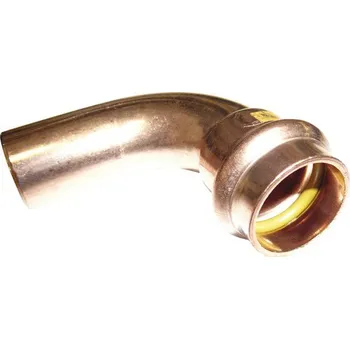 Fitinka Duopress oblouk 90 2416.1, 22 mm - hrdlo na jedné straně