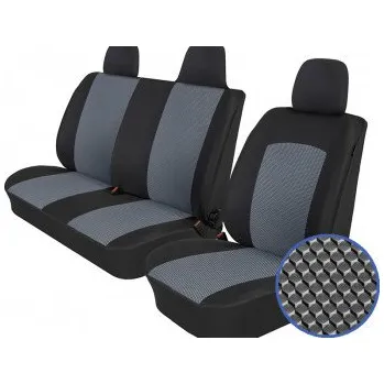 Potah sedadla Autopotahy NISSAN PRIMASTAR, 3 místa, od r. 2001-2014, Dynamic šedé