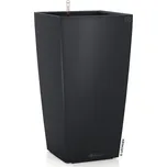 Samozavlažovací květináč Lechuza Cubico Color plast 40x40x75 cm tm.šedý