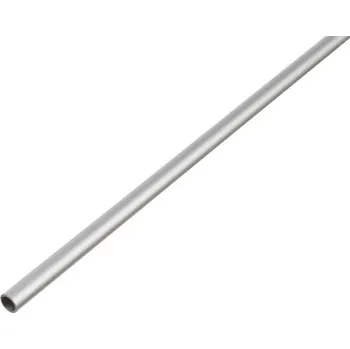 Stavební profil Alu kruhový profil Ø 20mm délka 2m stříbrný elox