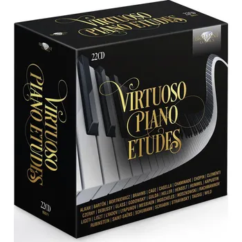 Zahraniční hudba VIRTUOSO PIANO ETUDES - VIRTUOZNÍ KLAVÍRNÍ ETUDY (22CD) ( CZERNY, CLEMENTI, HELLER, HUMMEL, MOSCHELES, TAUSIG, MOSZKOWSKI, VON HENSELT, RUBINSTEIN )