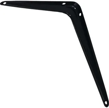 Tesařské kování Konzole 125x100x32mm černá