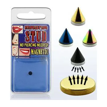 Piercing Piercingate Falešný piercing - magnetický PFA00174 - Barva/Motiv: Modrá