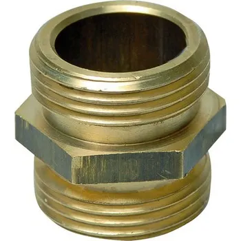 Závitová vsuvka mosaz, vnější závit 1 1/4"