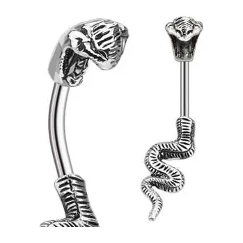 Piercing Piercingate Banánek s kobrou PBP00242