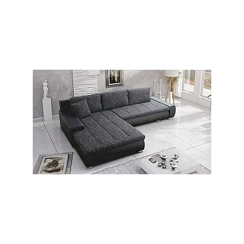 Sedací souprava Sedací souprava TOSCANA ekokůže černá/ ber.02