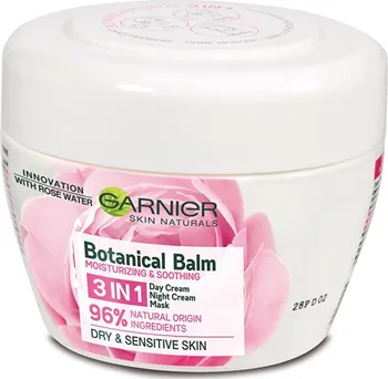 Pleťový krém Garnier Skin Naturals 3v1 pleťový krém s růžovou vodou 150 ml