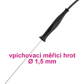 Vpichovací sonda VOLTCRAFT TPT-205 VC-8603645, -70 až 250 °C, Ø 1,5 mm, typ senzoru=Pt1000