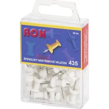 Špendlík váleček 435, bílá
