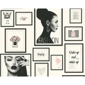 Tapeta Moderní vliesová tapeta Fashion 36918-1 obrazy, portréty, nápisy / vliesové tapety na zeď 369181 Metropolitan Stories (0,53 x 10,05 m) A.S.Création