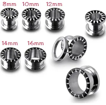 Piercing Piercingate Tunel do ucha PTP00174 - Průměr Tunely, plugy, roztahováky: 8 mm