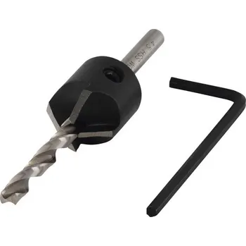 Vrták Předvrták a záhlubník Wolfcraft Ø 4,5mm