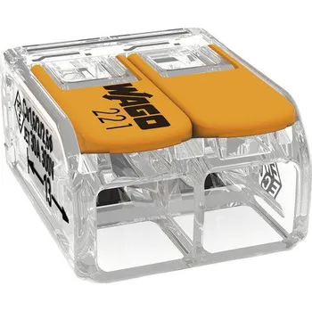 WAGO svorka, 2 x 0,5-6 mm², 5 kusů v balení