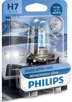 Autožárovka Philips WhiteVision ultra 12972WVUB1 H7 PX26d 12V 55W