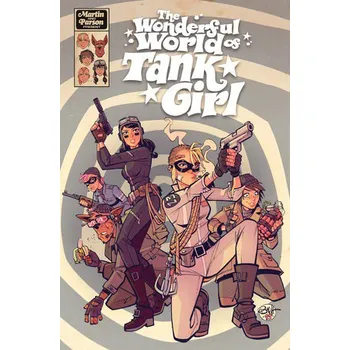 Cizojazyčná kniha Wonderful World of Tank Girl - Martin, Alan
