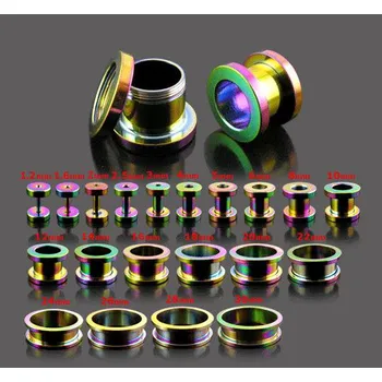 Piercing Piercingate Tunel do ucha PTP00155 - Průměr Tunely, plugy, roztahováky: 4 mm