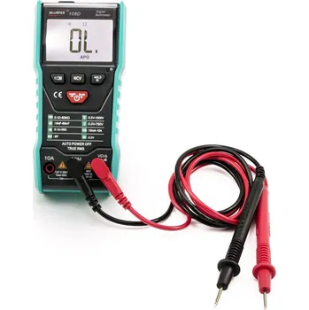 Multimetr Digitální automatický multimetr True RMS 108D