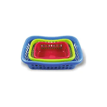 Nákupní košík Košík TIN hranatý 16x22x8cm