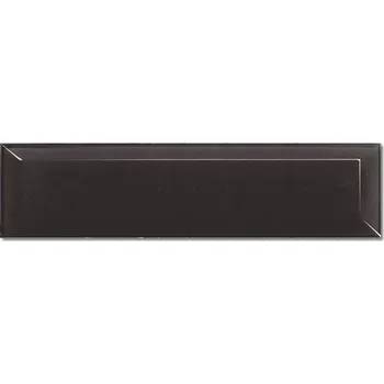Obklad Equipe Metro Black Matt 7,5x30 16445