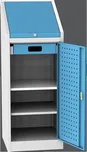 NAR 02B Dílenská skříňka na nářadí Barvy skříní šedo-zelená RAL6024