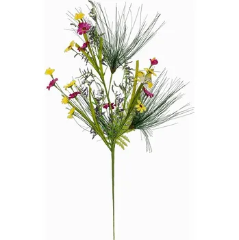 umělá květina Umělá větvička lučního kvítí, 60cm