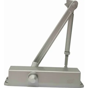 Zavírač dveří Brano D80V/13-SB-S pastorkový, stříbrný