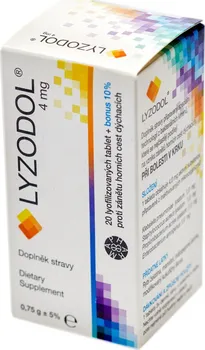 Přírodní produkt MB Pharma Lyzodol 4 mg 20 tob.