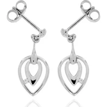 Náušnice Zlatnictví U Kostela Stříbrné visací náušnice na pusetu 11282 349543620