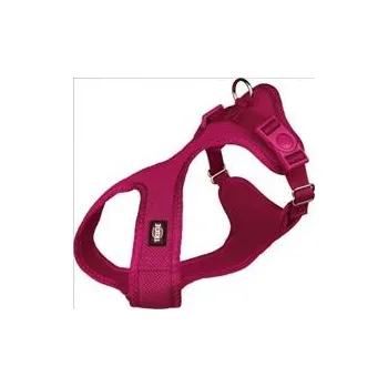 Postroj pro psa Soft postroj, jemný, vypolstrovaný fuchsiový S 33-50 cm/20 mm