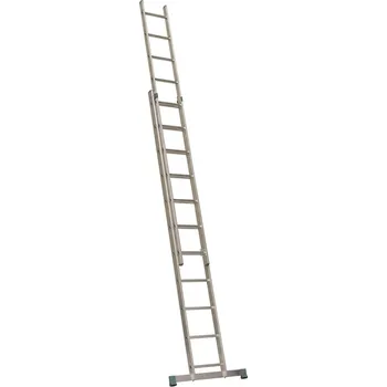 Železářství Alve Eurostyl dvoudílný výsuvný hliníkový žebřík - 2x13 př. 624cm