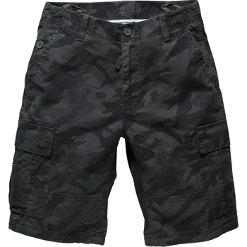Pánská móda Kraťasy Vintage Industries Batten - blackcamo,