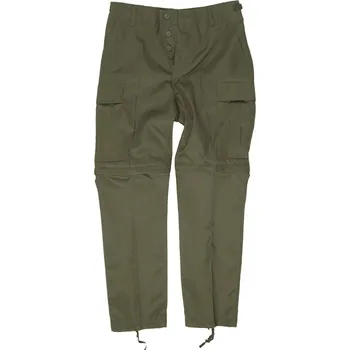 Pánské kalhoty Kalhoty Mil-Tec BDU Zip-Off - olivové, XXL