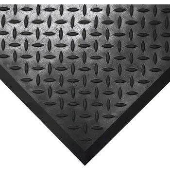 Rohožka Gumová protiskluzová průmyslová rohož (25% nitrilová pryž) Comfort-Lok - 80 x 70 x 1,25 cm