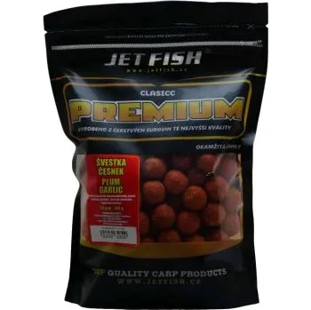 JET FISH Boilie Premium Clasicc Švestka Česnek 700g 20mm (JET FISH Boilie Premium Clasicc Švestka Česnek 700g 20mm)