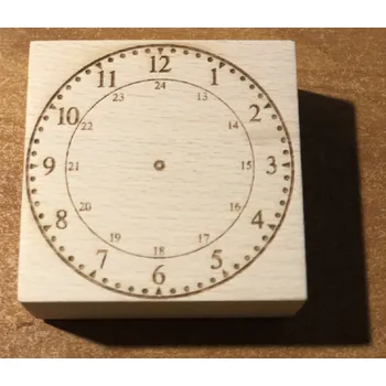 Dětské razítko L.V. Výukové razítko - HODINY