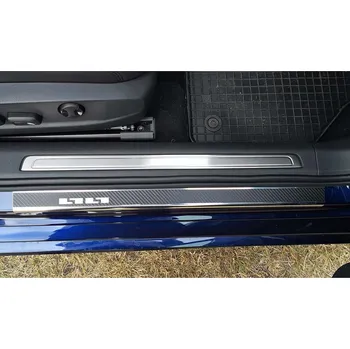 Tuning Prahové lišty VW Passat B8 2015- • nerez s karbonem • Alu-Frost