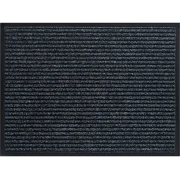 Antracitová vnitřní vstupní čistící rohož Everton - délka 40 cm, šířka 60 cm a výška 0,8 cm