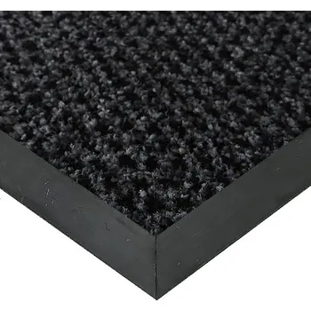 Rohožka Šedá textilní vstupní vnitřní čistící rohož Alanis - 100 x 100 x 0,75 cm