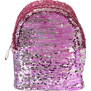 Dětský batoh Top Model Mini batůžek 23 cm růžový s měnícími flitry