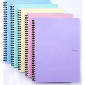 Blok Blok kroužkový A5 PASTELINI - žlutá