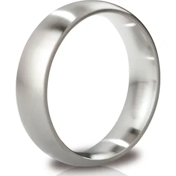 Mystim His Ringness The Earl Round Cock Ring 55mm Brushed