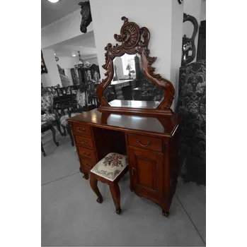 Toaletní stolek Toaletní stolek s taburetkou