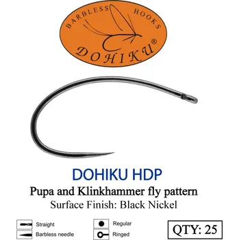 Rybářský háček Muškařské háčky Dohiku HDP