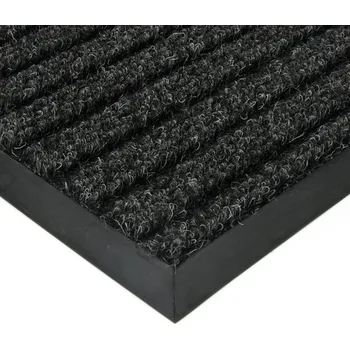 Rohožka Černá textilní zátěžová čistící rohož Shakira - 300 x 100 x 1,6 cm