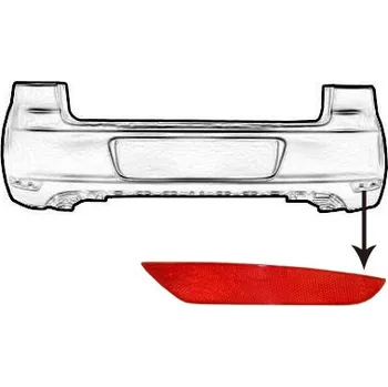 Nárazník Odrazka VAN WEZEL 5863940