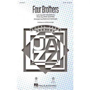 FOUR BROTHERS / SATB* + piano/chords