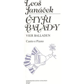 Janáček: Čtyři balady pro zpěv a klavír
