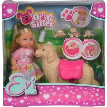 Panenka Simba Panenka Evička s pejskem a štěňátky