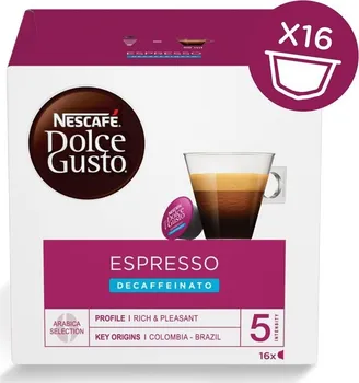 Nescafé Dolce Gusto Espresso Decaffeinato 16 ks