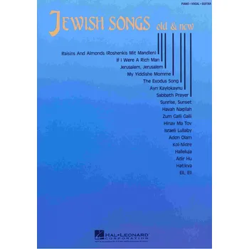 JEWISH SONGS (old & new) - klavír/zpěv/kytara